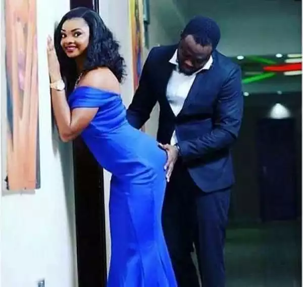 Doggy Style: Pre-wedding Photo of Nigerian Couple Gets S*xual